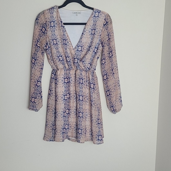 Charlotte Russe Dresses & Skirts - Charlotte Russe pink sheer floral dress